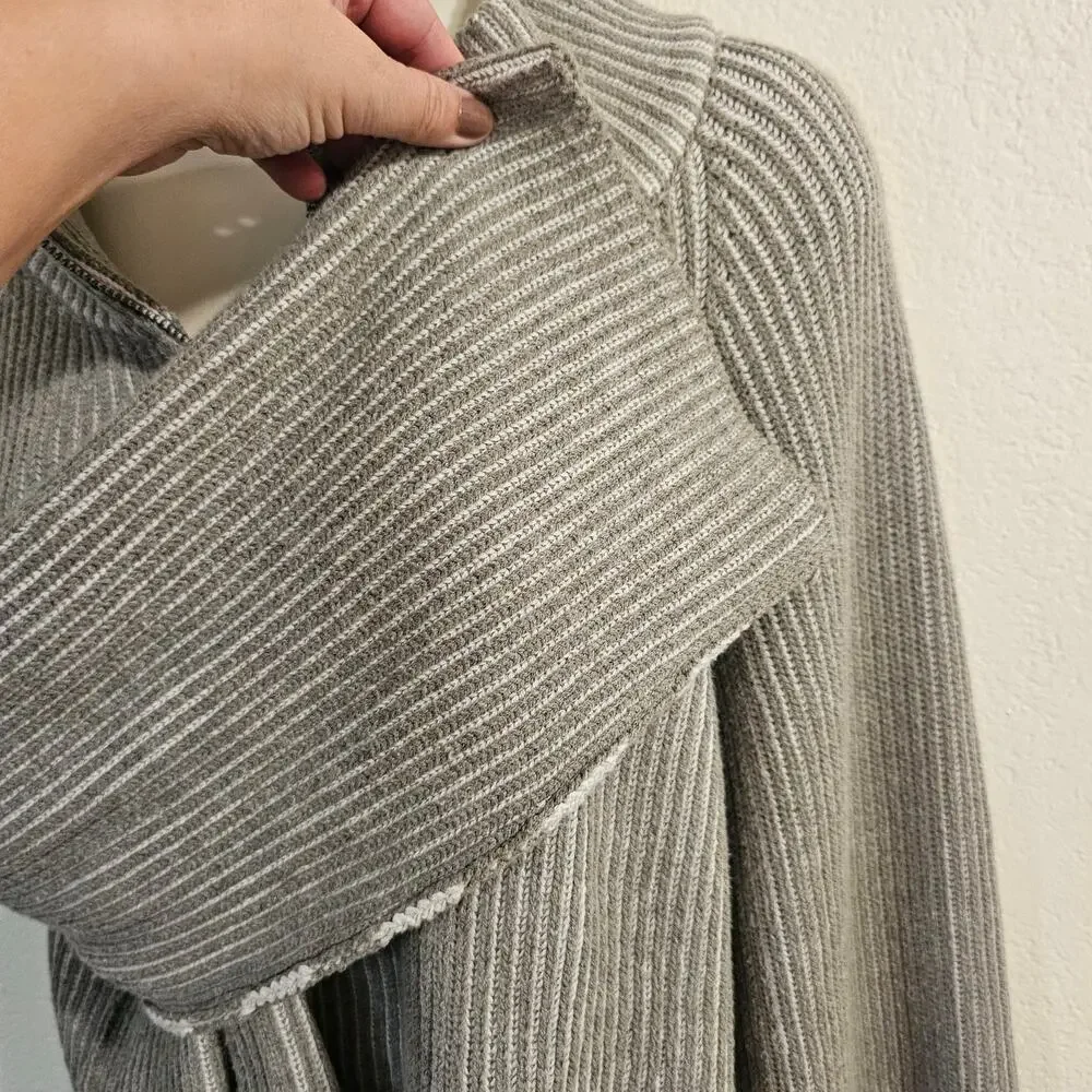 Free People gray ribbed